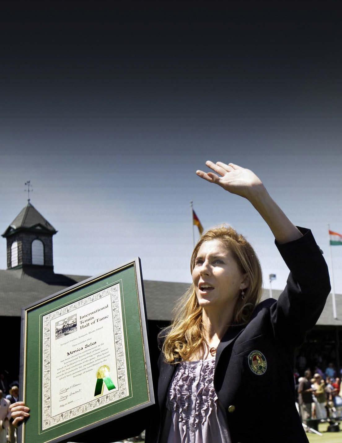 MONICA SELES REVEALS HER DIAGNOSIS WITH MYASTHENIA GRAVIS